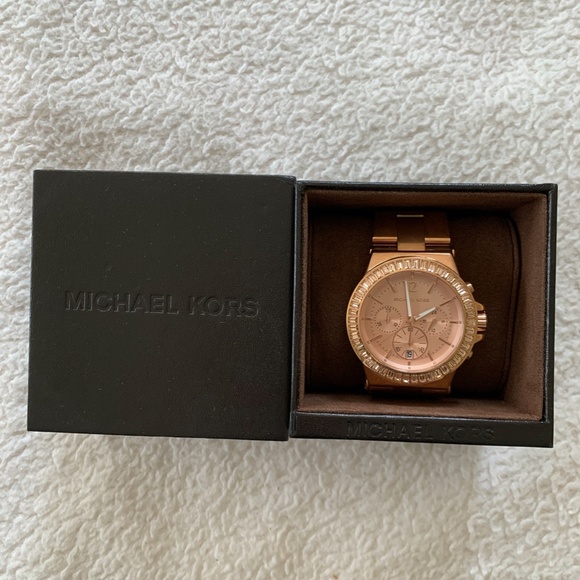 Rose Gold Michael Kors Watch